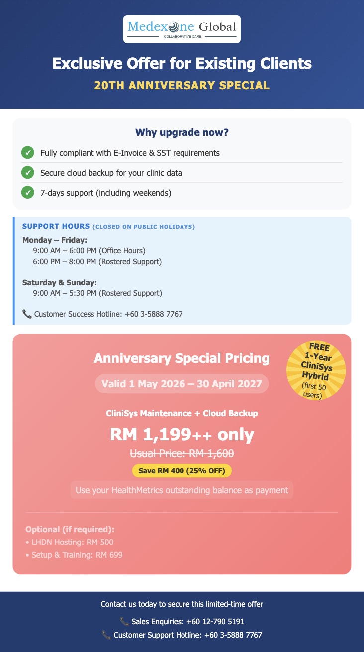 Clinics Promotion